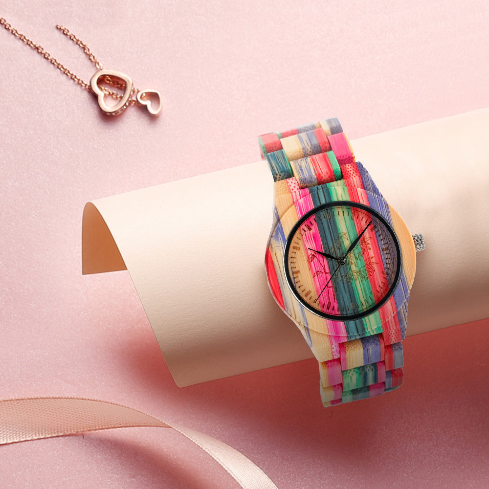 Colored Bamboo SEICO Watch 🎍