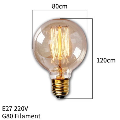 Edison Retro Lamp Incandescent light Bulb E27 220V/110V 40W 💡
