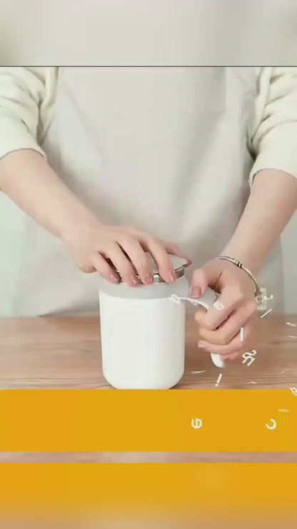 Magnetized Self-Stirring Cup